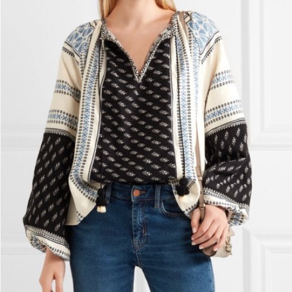 Sea NY Embroidered Blouse - Picture 2 of 7